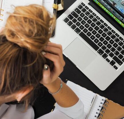 Peer Learning - Woman Sitting in Front of Macbook