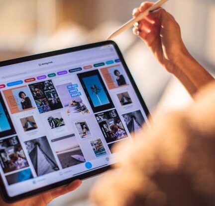 Digital Fashion - Woman Holding Tablet Computer